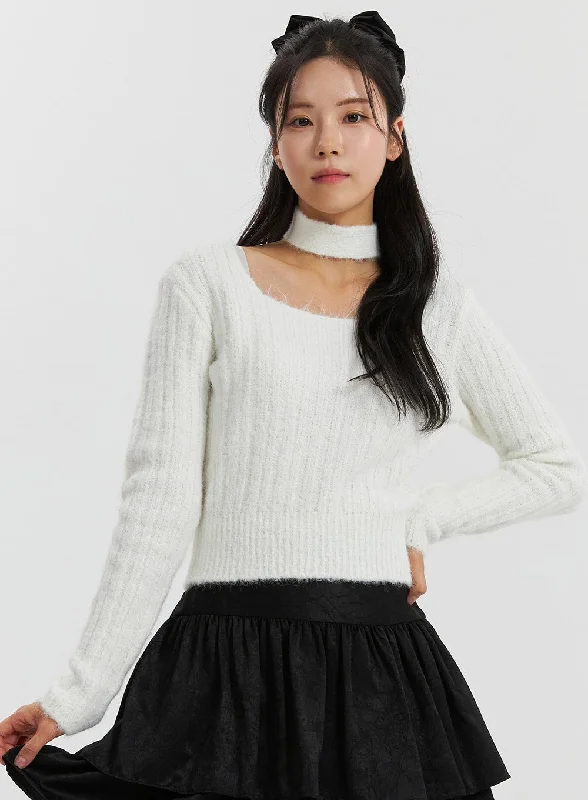 Soft Square Neck Sweater OD318